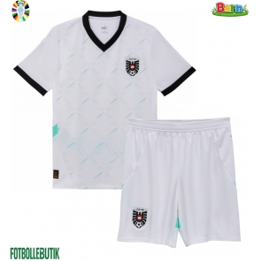 Österrike Bortaställ Barn EM 2024 Kortärmad (+ Korta byxor)